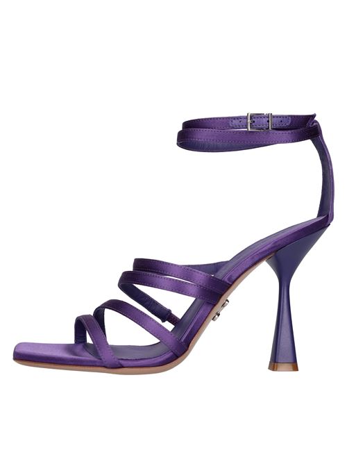 Satin sandals SERGIO LEVANTESI | TALLY22 RASO SETAVIOLA